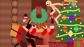 Christmas special SCP 4666 the yule man vs krampus (Marvel vs SCP)
