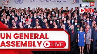 UNGA Meet 2023 LIVE | World Leaders Gather At UN For Sustainable Development Summit | N18L | News18