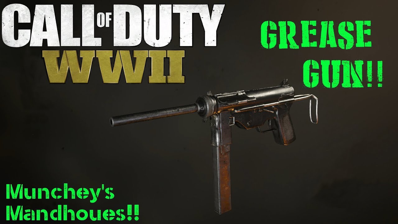 Grease Gun Cod WW2 Fast and Dirty!! YouTube