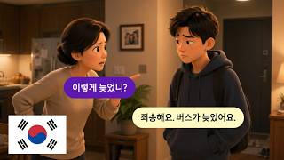 Easy Korean Conversations for Beginners 🇰🇷 EVERYDAY  Dialogues to Learn Korean Fast screenshot 1