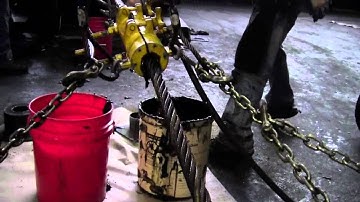 Pressure Lubing Wire Rope