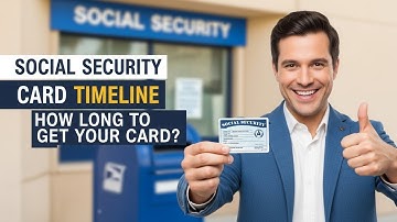How long does it take to get a Social Security card ?