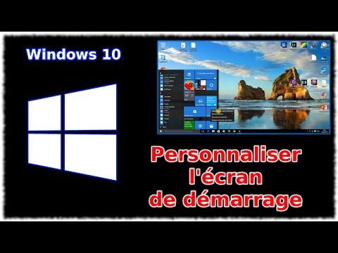 Vidéo: Comment Changer L'image De L'écran De Démarrage Dans Windows