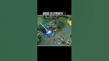 Argus vs dyrroth #shorts #mobilelegends #argus #dyrroth #mlbb