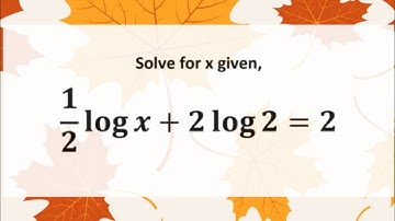 How to solve logarithmic equations. A Step-by-step approach. #logarithmicexpression #maths