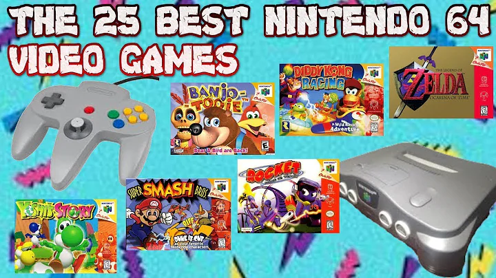 THE 25 BEST N64 VIDEO GAMES| RANKED