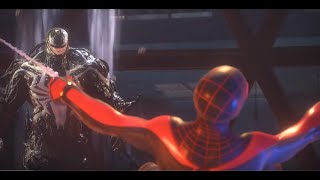 Marvel's Spider-Man 2 - Miles vs Venom (UPGRADED SUIT) | CUTSCENES