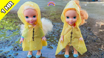 Elsie and Annie RAINY DAY stories for Kids| 1 Hour Video