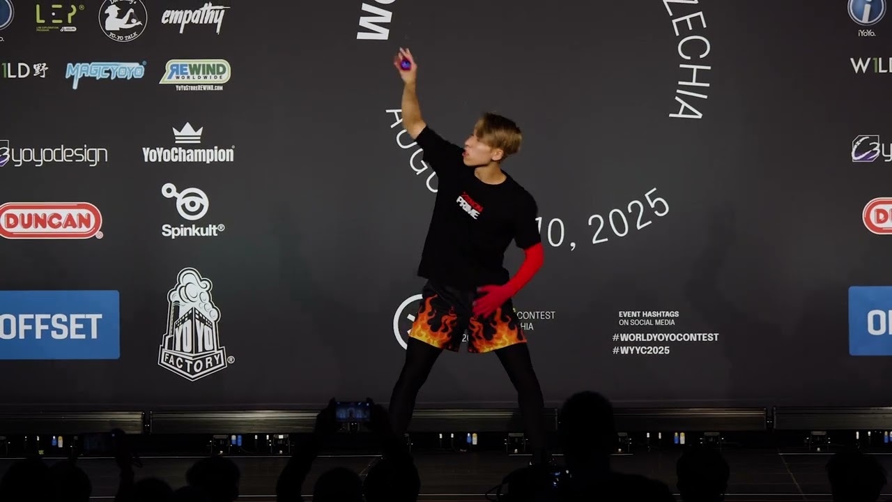 1st Place – Xavier Ng – 1A Semi final – World YoYo Contest 2025