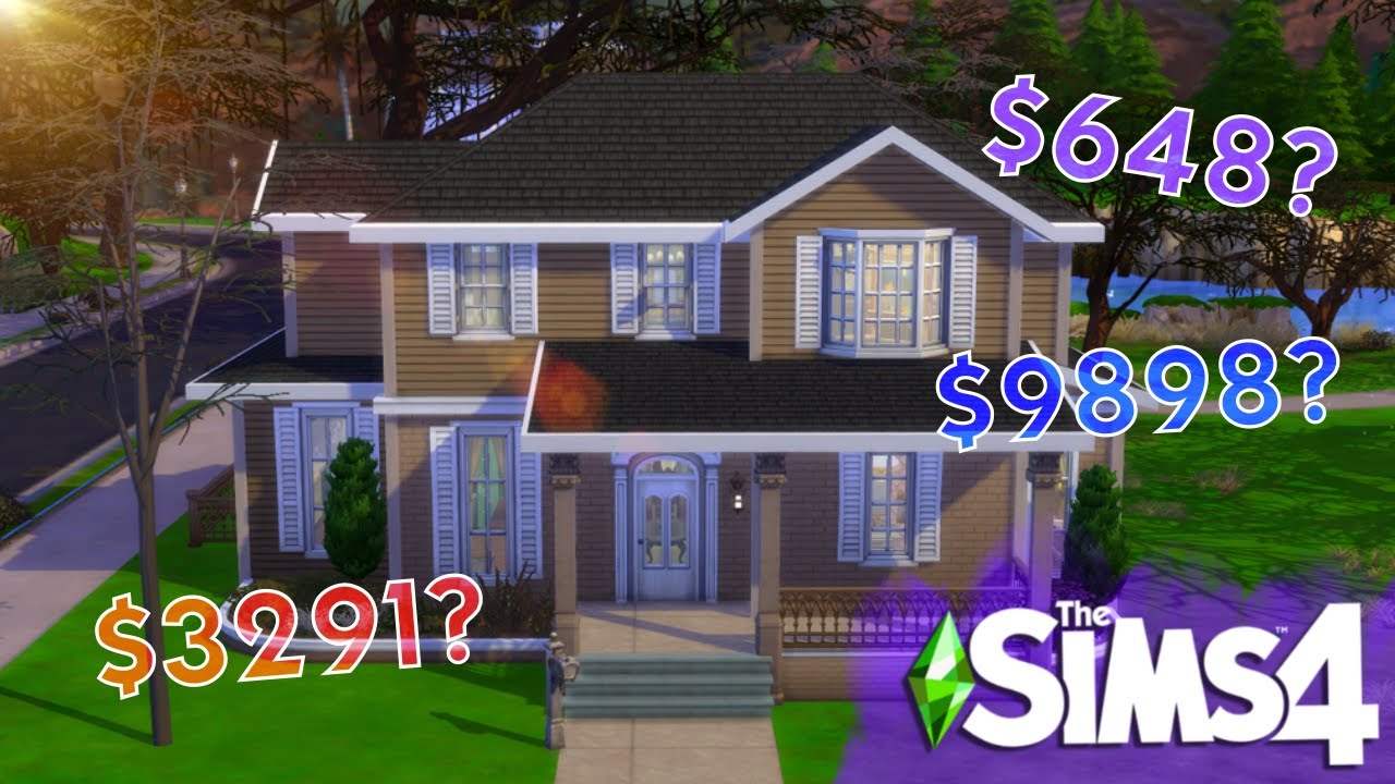 Each Room is a Different Budget CHALLENGE | The Sims 4 - YouTube