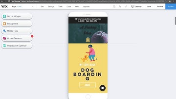 Wix Mobile Optimization