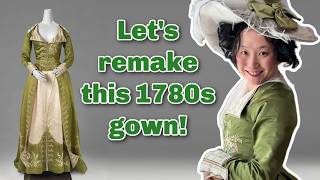 Let's re-make the Green Lily of the Valley Riding Dress from the Rijksmuseum!