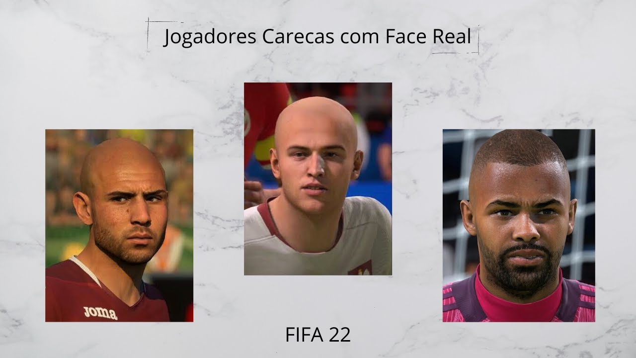 Fifa 22 : Jogadores SUL-AMERICANOS com FACES REAIS para seu modo carreira !  (part2) 