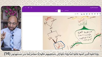 احفظ آية في دقيقة ( سورة البقرة 14 حتى 16)
