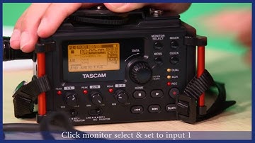 Tascam DR60 Tutorial