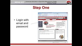 WBFAA APPRENTICE ONLINE ORIENTATION SPRING 2018