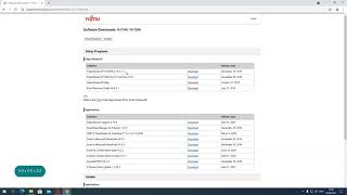 Fujitsu Scanners download drivers and software screenshot 2