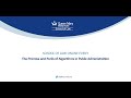 The Promise and Perils of Algorithms in Public Administration