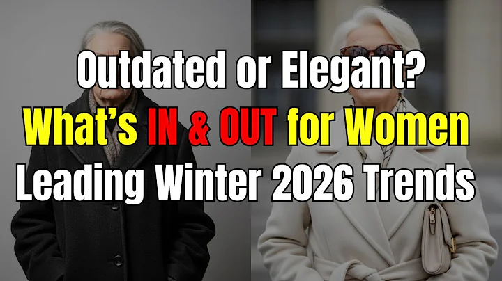 What's IN and What's OUT For Winter | Fashion Trends 2026 Update For Women Over 60