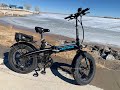 Lectric XP Folding Fat Tire E-Bike. Break In The Subzero Weather -Time For A Ride -Electric Bike