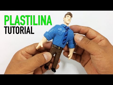 Video: Come Fare Una Persona Con La Plastilina