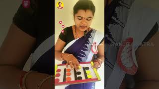 Creative TLM Paper Craft TLM and FLN |Cardboard Color Match & Number Match Puzzle  @RANJITAPATRA