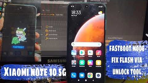 Xiaomi Note 10 5g Fastboot mode. !?