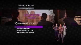 Playing saints row 3