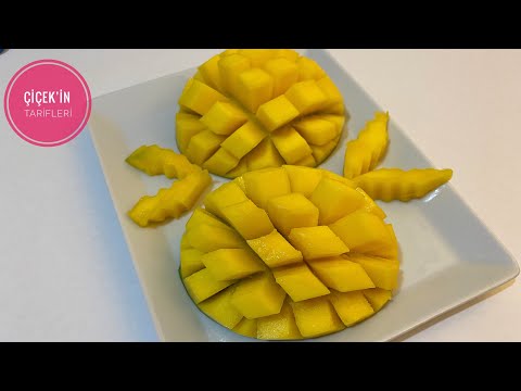 MANGO NASIL KESİLİR ? MANGO NASIL SEÇİLİR - NASIL YENİR ?  - Çiçekintarifleri