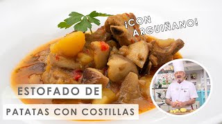 Estofado de patatas con costillas 👨🏻‍🍳​ Receta de cuchara con Karlos Arguiñano🍲​