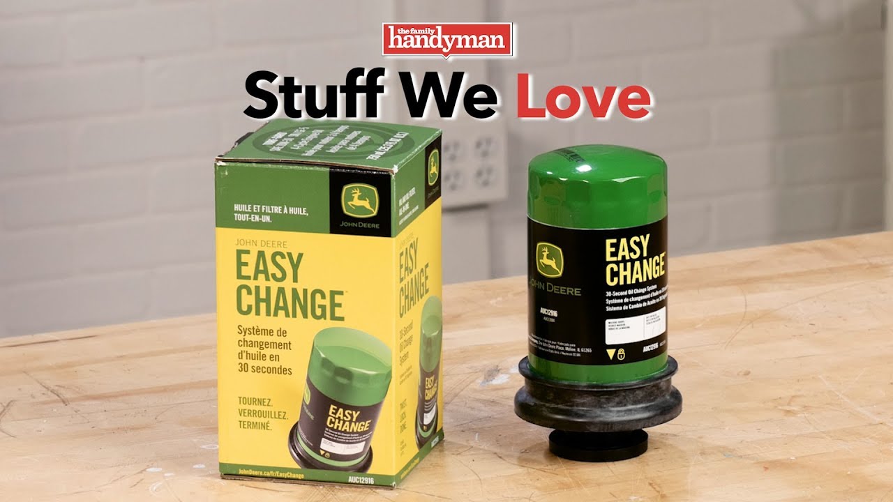 Stuff We Love John Deere Quick Change Oil Filter Youtube