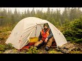 Camping In Heavy Rain With Tent