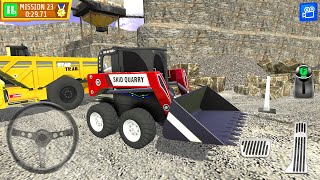 Quarry Driver 3 Giant Trucks | Construction Vehicle Games | Small Dozer Driving – Android Gameplay screenshot 2