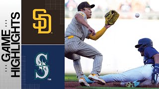 Padres vs. Mariners Game Highlights (8\/8\/23) | MLB Highlights