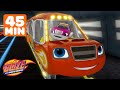 Blaze Transforms into a Subway Train! 🚇 | 45 Minute Compilation | Blaze and the Monster Machines