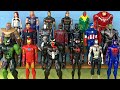 19 Action Figures Marvel and 4 NEW Spider-Man !!! Iron Man, Thor, Hulk, Thanos, Star-Lord, Venom