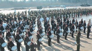 Russian Army Parade Drill Show (Platz Concert) 2018