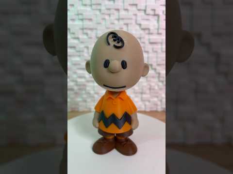 3d printed Charlie Brown #charliebrown #3dprinting #bambulab #3d #fyp 