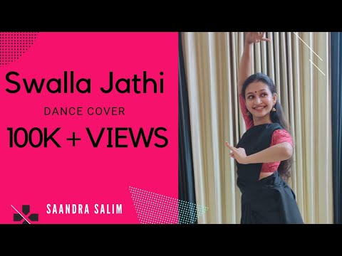 Swalla Jathi Mix   Classical Dance Cover   Saandra Salim