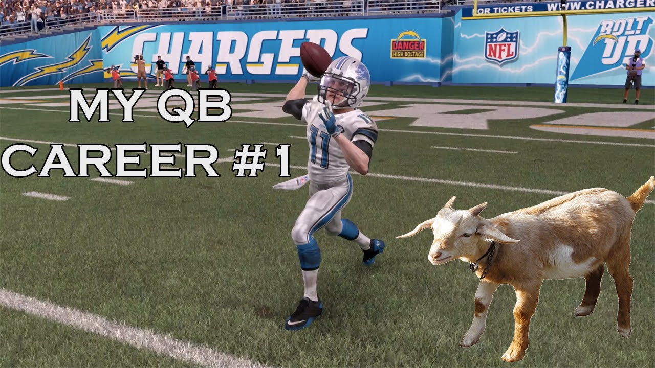 Madden 16 My QB Career #1| My QB Creation & Week 1- 8 TDs NFL RECORD