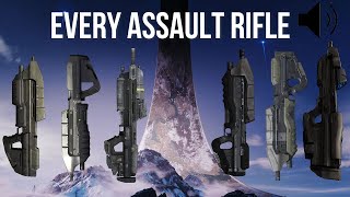 Halo 1-Infinite Assault Rifle Comparison (All Halo Games Included)