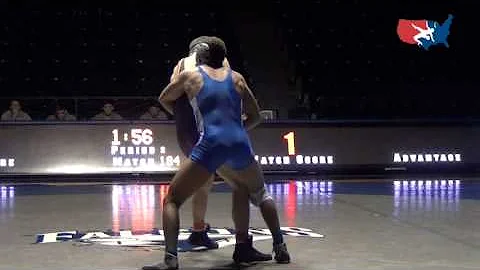 Loder (UNI) dec. Hightower (AF), 184 lbs.