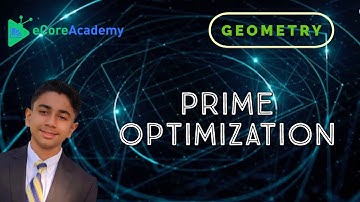 Prime Optimization | eCoreAcademy | AJay Raj