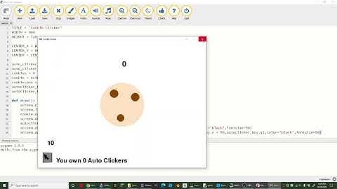 How To Make A Cookie Clicker Game in Pygame Zero!