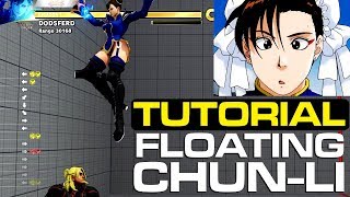 floating chun-li tutorial / フローティング春麗チュートリアル chun-li floating glitch