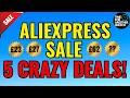 Aliexpress sale 5 crazy deals