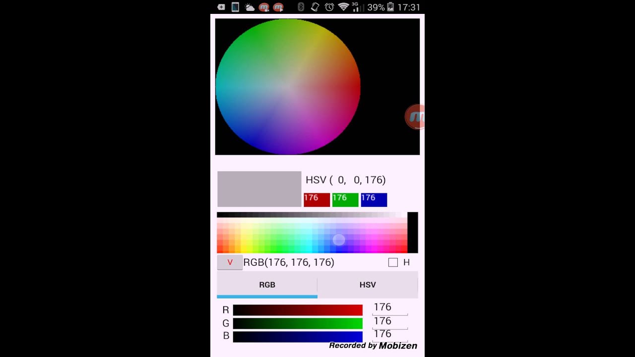 RasVector Tech. Color Picker. App