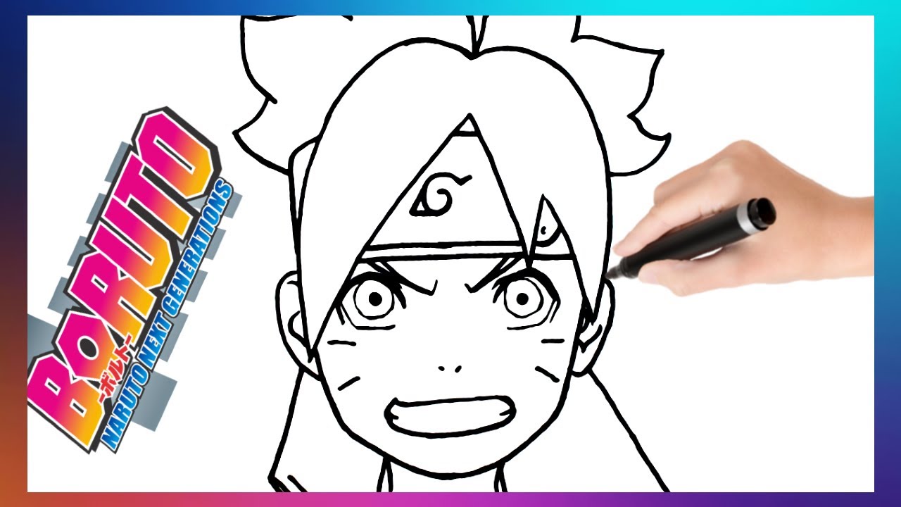 Como dibujar a BORUTO PASO A PASO - thptnganamst.edu.vn