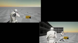Dedicated Server UE4.  Multiplayer Game WIP Unreal Engine,  UE4