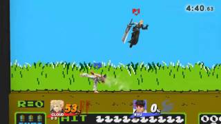 Cloud vs Ryu. Cloud spikes ryu